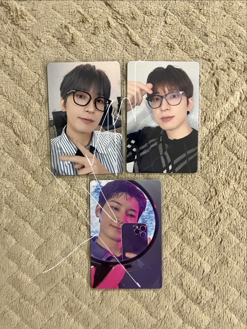 SEVENTEEN Wonwoo photocards specs (Category: K-Wave Merchandise) located in Pasig City. Submitted by wanniieuuu (Listing ID 1469034186, Image 1). Description: loc: pasig city mop: maya/maribank only onhand & x sensi prio payo or dop .