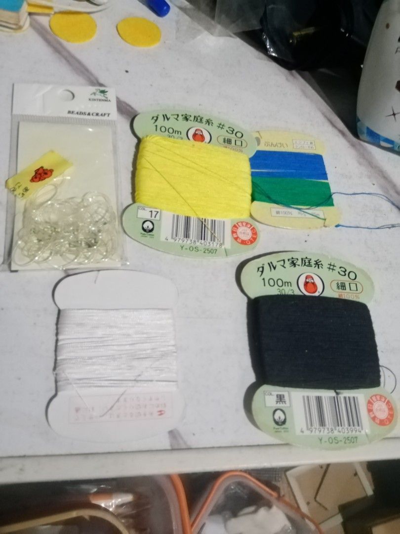 Sewing threads (Category: Craft Supplies & Tools) located in Caloocan City. Submitted by 4kidsstore (Listing ID 1469118924, Image 1). Description: .