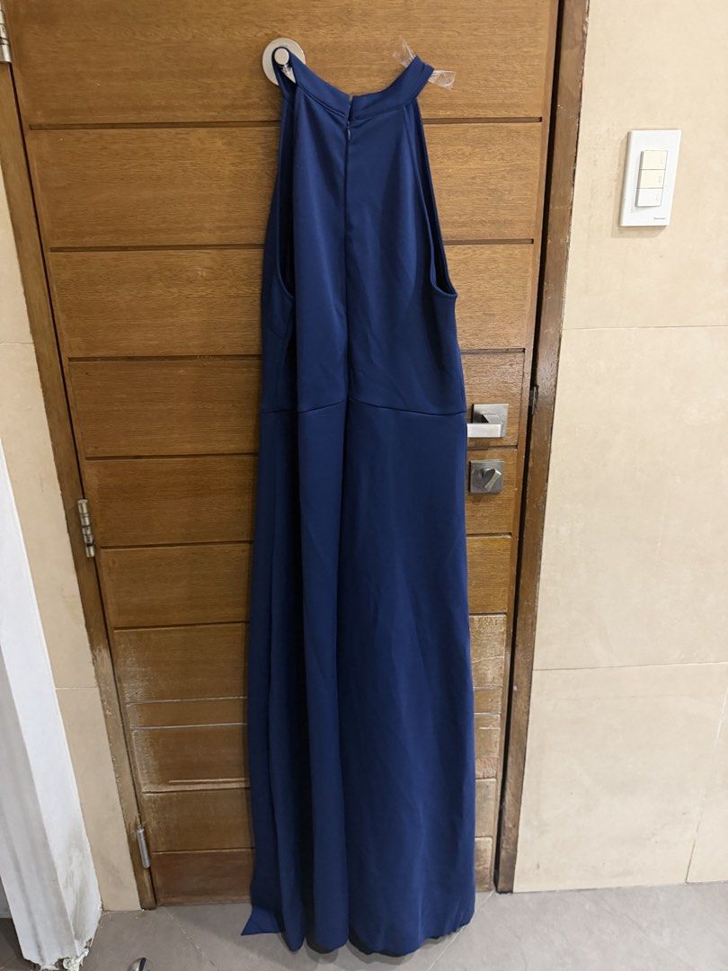 SHEIN halter blue jumpsuit (Category: Jumpsuits) located in San Juan City. Submitted by smoothie123 (Listing ID 1468958831, Image 2). Description: .