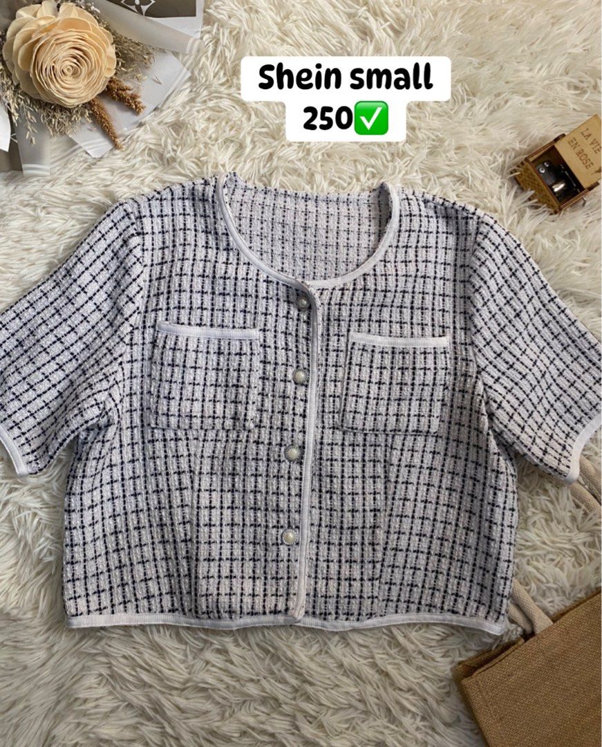 Shein Small (Category: Blouses) located in Quezon City. Submitted by spottyfinds (Listing ID 1469078163, Image 1). Description: .