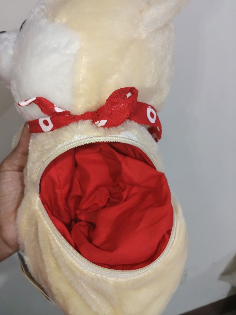 Shiba dog bag (Category: Plushies & Soft Toys) located in San Marcelino. Submitted by cmplushies (Listing ID 1468966560, Image 3). Description: .