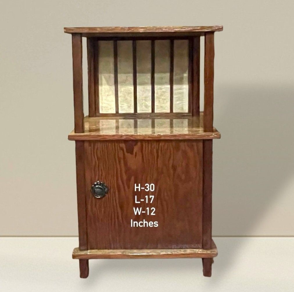 Side Cabinet Telephone Stand (Category: Shelves, Cabinets & Racks) located in Quezon City. Submitted by dannikkishoppe2 (Listing ID 1469061946, Image 1). Description: Side Cabinet Telephone Stand‼️₱3800‼️ ✔️ Sturdy and Durable Construction ✔️ Perfect for your telephone and home essentials ✔️ A stylish addition to your home! Please manage your expectations as there might be minimal flaws. Color may vary due to lighting, it may appear darker or lig