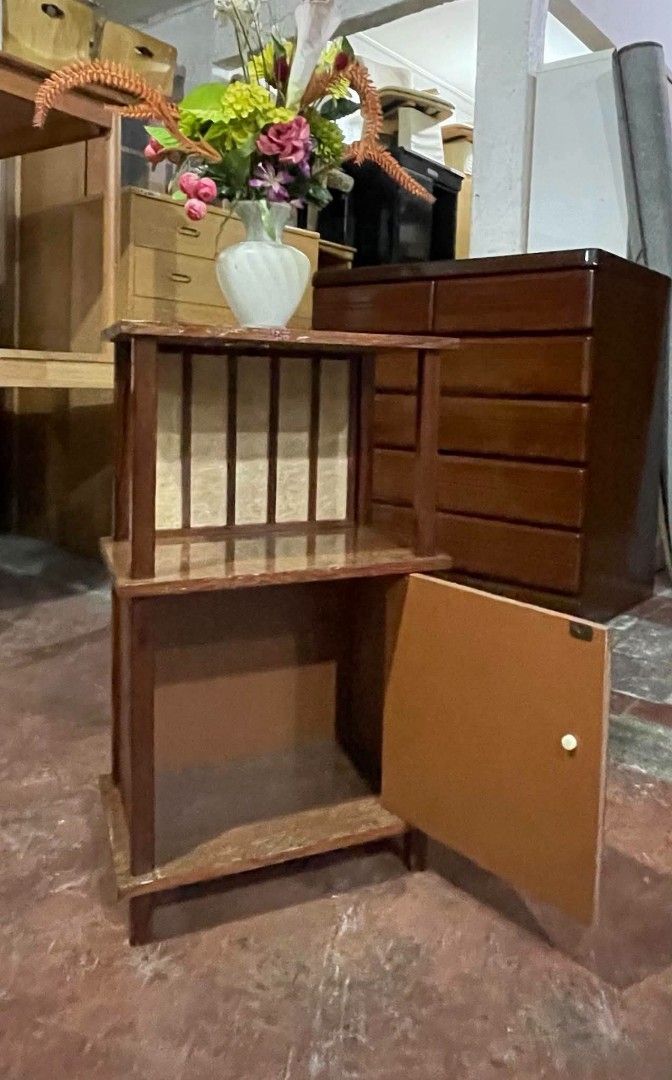 Side Cabinet Telephone Stand (Category: Shelves, Cabinets & Racks) located in Quezon City. Submitted by dannikkishoppe2 (Listing ID 1469061946, Image 3). Description: Side Cabinet Telephone Stand‼️₱3800‼️ ✔️ Sturdy and Durable Construction ✔️ Perfect for your telephone and home essentials ✔️ A stylish addition to your home! Please manage your expectations as there might be minimal flaws. Color may vary due to lighting, it may appear darker or lig