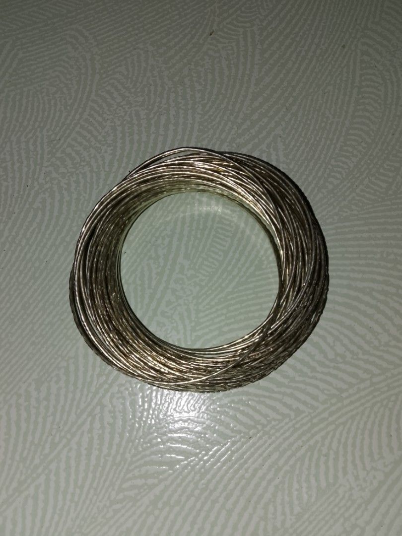 Silver Chunky Bracelet Stack (Category: Bracelets) located in Bacolod City. Submitted by beam_tori (Listing ID 1469057439, Image 1). Description: - MOP: Gcash - MOD: J&T.