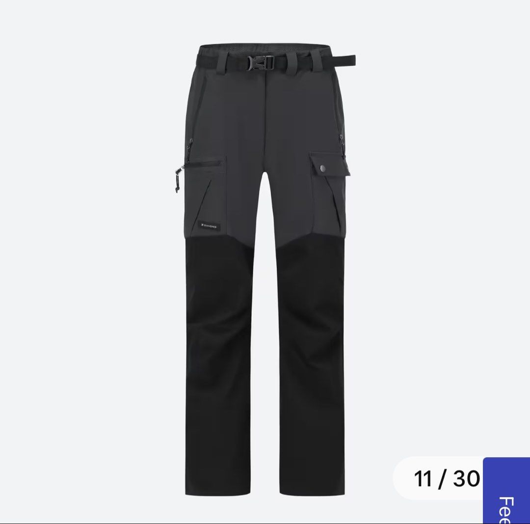 Simond MT500 Men Mountain Trousers (Category: Activewear) located in Quezon City. Submitted by a10as (Listing ID 1469087201, Image 2). Description: - Brand/Model: Simond MT500 Hiking Trousers - Colors: Dark grey and black - Durability: Reinforced knee and ankle panels for rugged terrain - Fit: Comfortable straight fit design - Features: Integrated belt included - Storage: Zippered hand pockets and functional thigh cargo pockets - Unisex.
