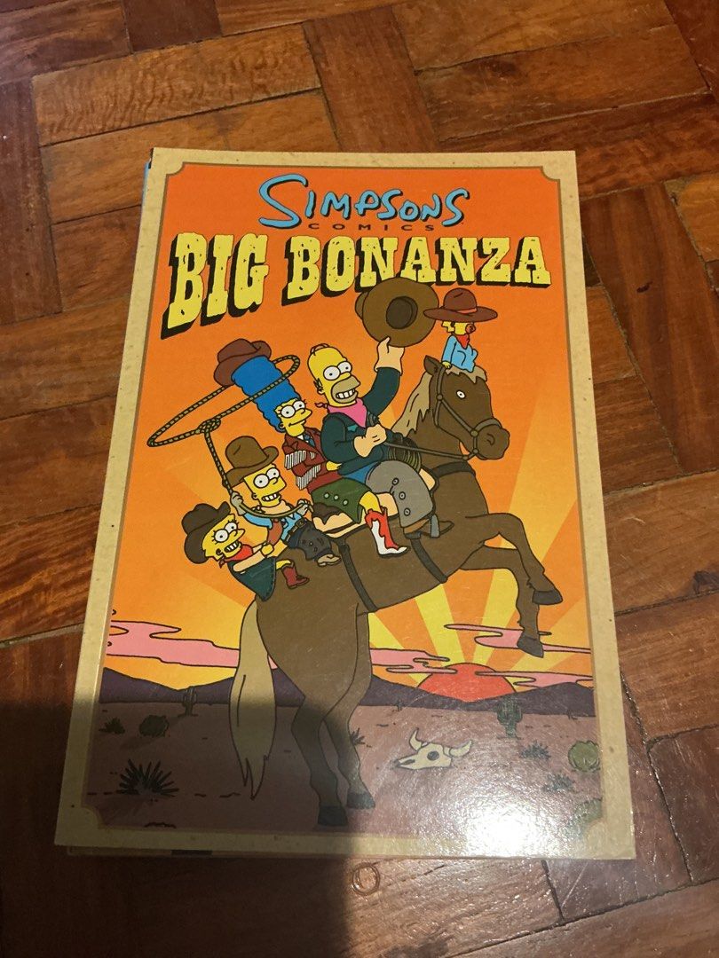Simpsons Comics (READ DESC) (Category: Comics & Manga) located in Muntinlupa City. Submitted by antonrizz (Listing ID 1469043514, Image 3). Description: 250 for 1 1200 for all - Set of 5 classic Simpsons comic books published by Titan Books - Includes: Bart Simpson Out to Lunch, Simpsons Comics Big Bonanza, Bart Simpson Blastoff, Simpsons Comics Wingding, and Big Bratty Book of Bart Simpson - Created by Matt Groening - Great addition for fans and
