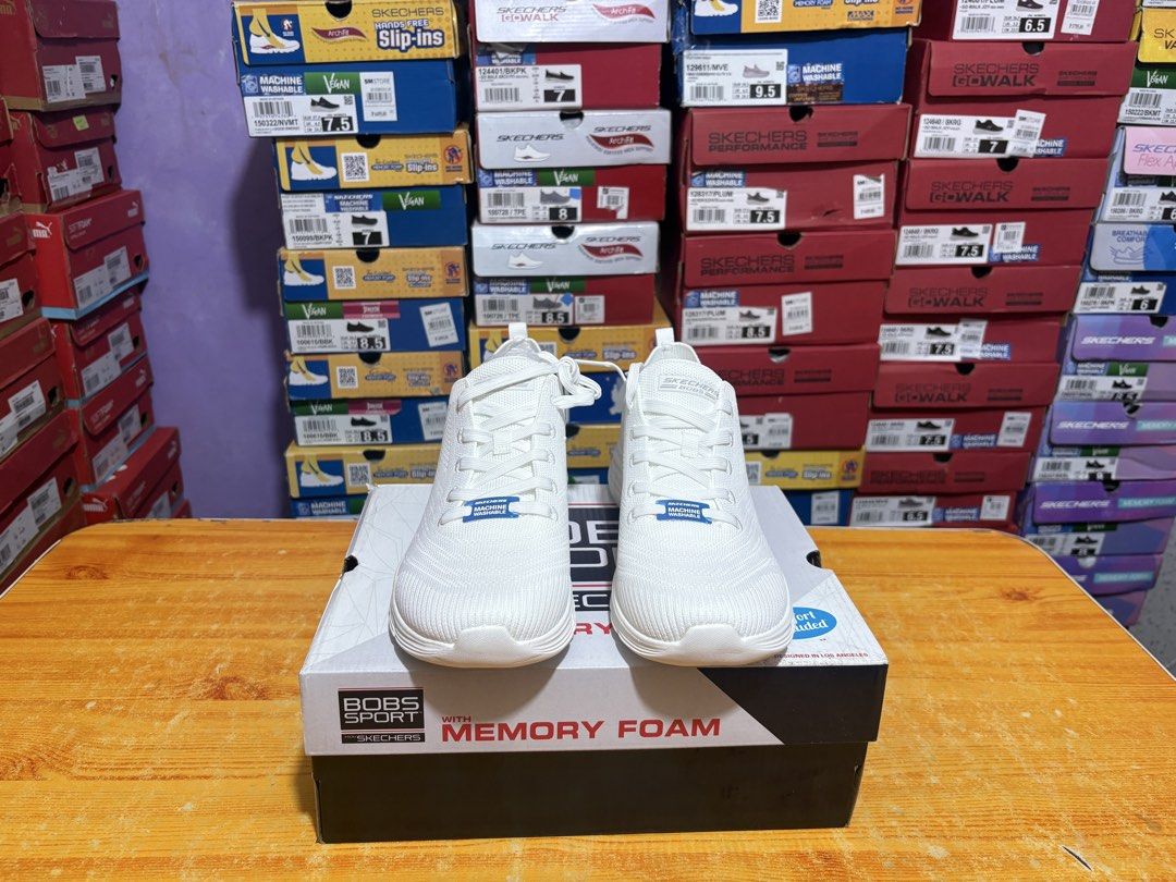 SKECHERS MEMORY FOAM WOMEN ORIGINAL (Category: Sneakers) located in Taguig. Submitted by rajiepenaf34481 (Listing ID 1469110512, Image 3). Description: 💯 % COMFORTABLE 💯% ORIGINAL 💯 % authentic 💯 % BRAND NEW 💯 % LEGIT SELLER 💯 % ON HAND 💯 % WITH BOX SIZE: 79 US WOMEN BELOW MALL SRP✅ FROM: 5499❌ NOW: 1,899✅ SHIP VIA ✅LALAMOVE ✅LBC (OUTSIDE MANILA) ✅J&T ✅READY TO SHIP MOP: COD COP GCASH ITEM CHECK BEFORE PAYMENT WILLING FOR MEET UP SA MALAPI
