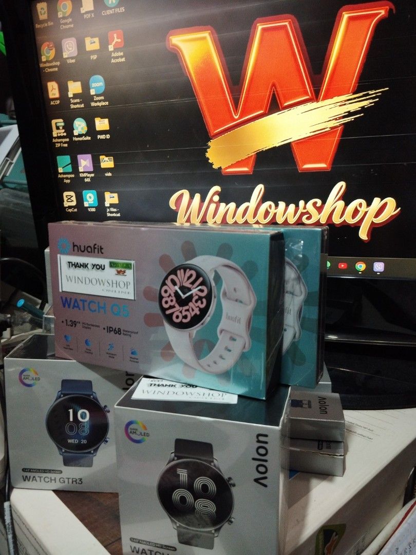 Smartwatches (Category: Wearables & Smart Watches) located in Makati City. Submitted by grandlion_101373 (Listing ID 1469159737, Image 3). Description: AOLON Smartwatch AMOLED Display IP68 Waterproof Bluetooth Call 24H Health Monitoring 22 Sports Modes Blood Oxygen Monitoring #everyone #smartwatch #women #waterproof.