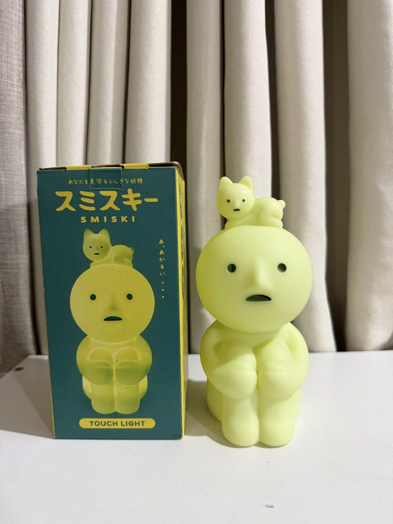 smiski lamp touch light v1 (with box) (Category: Lighting) located in Quezon City. Submitted by winteryouns (Listing ID 1469094110, Image 1). Description: ꕤ smiski touch light version 1 with box ꕤ i can’t find the original wire charger ꕤ works perfectly ꕤ location: katipunan, qc.