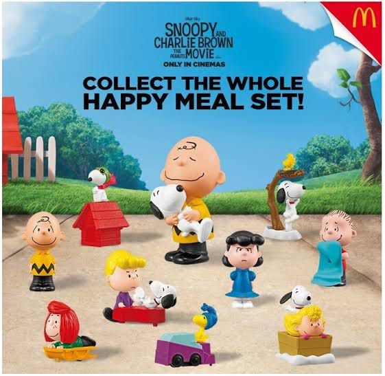 Snoopy Peanuts Mcdo 2015 (Category: Character Goods) located in Valenzuela. Submitted by heypapermoon (Listing ID 1456468701, Image 1). Description: Snoopy Peanuts Mcdo 2015 50 each Peppermint Patty: Pull back Charlie w/ Snoopy: Wobble head With markings Preloved items Manage your expectation RFS: declutter Message me here for any question regarding the item .