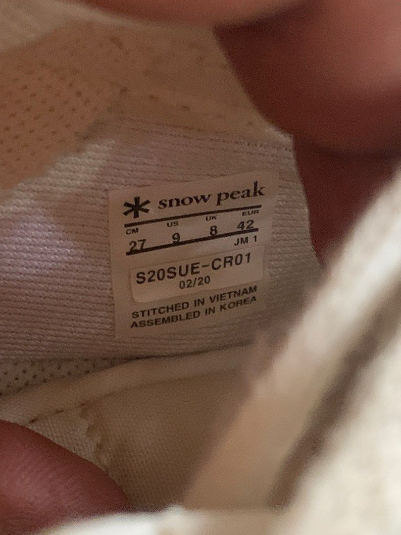 Snow Peak treaking shoes (Category: Sneakers) located in Manila. Submitted by hamboychac77005 (Listing ID 1469132941, Image 3). Description: .