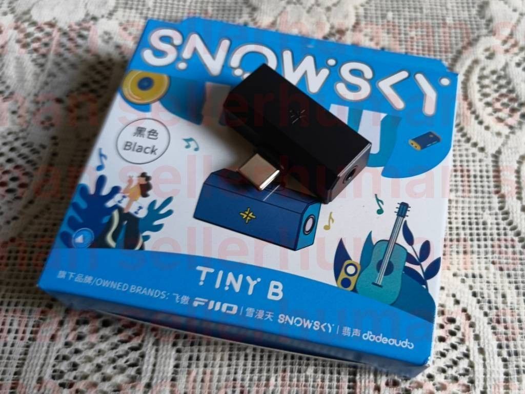 Snowsky Tiny B Portable DAC and Headphone Amplifier Black (Category: Headphones & Headsets) located in Binan City. Submitted by sellerhuman (Listing ID 1468998263, Image 2). Description: TLDR: Item is like new lightly used few weeks owned. Stock accessories are complete and unused - only the dac was used. Location: Binan - Sta Rosa, Laguna "The FiiO SNOWSKY TINY B is an ultra-compact USB DAC and headphone amplifier with CNC-machined all-metal bod