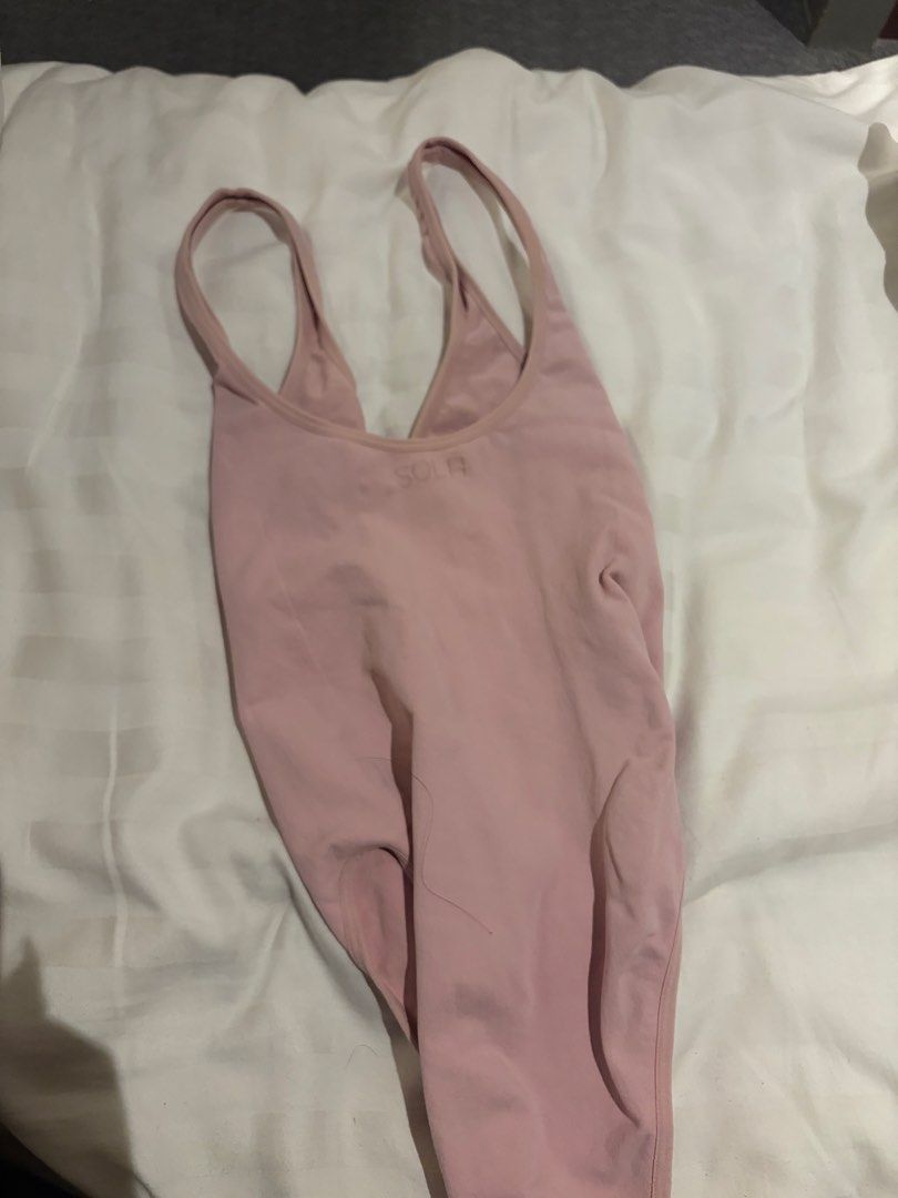 Sola Bodysuit Taffy Small (Category: Others Tops) located in Manila. Submitted by frannyyu (Listing ID 1469110369, Image 2). Description: 🎀 ABOUT THE ITEM - size s - NO FLAWS - 10/10 CONDI - Dm for questions, and more photos if SURE ONLY. RFS: DECLUTTERING PAYMENT AND SHIPPING : 💰: GCASH / BANK TRANSFER 🚚 : LALAMOVE, J&T, GRAB, ETC. .