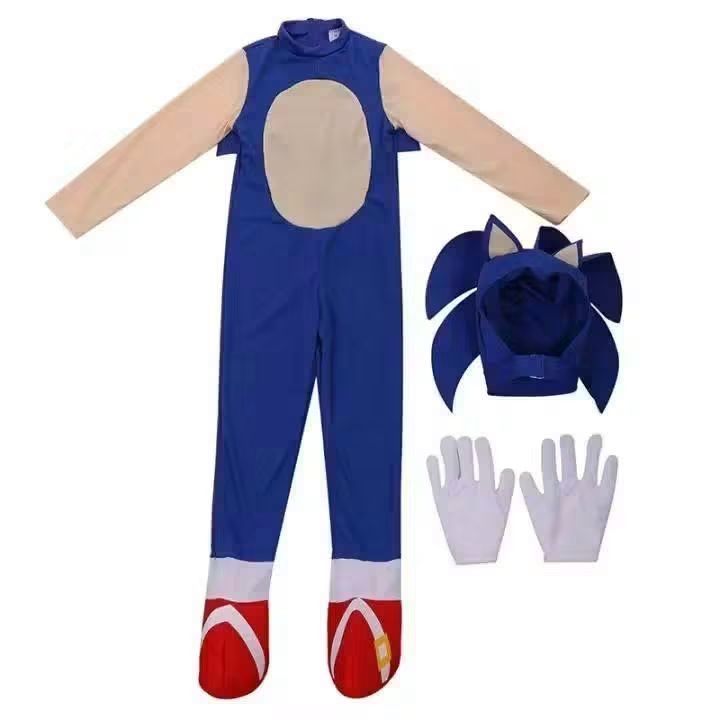 SONIC the Hedgehog 9-11 years old (Category: Looking For) located in Bontoc. Submitted by shaneebhee (Listing ID 1468936500, Image 2). Description: SONIC the Hedgehog 9-11 years old Jumpsuit + Headpiece + Gloves Large: Length 49 inches Brandnew (AVAILABLE ON HAND) 💚 GCash payment only 📦 Nationwide shipping via J&T Express 🚚 Shipping fee c/o buyer ❌ NO COD — Payment first po.