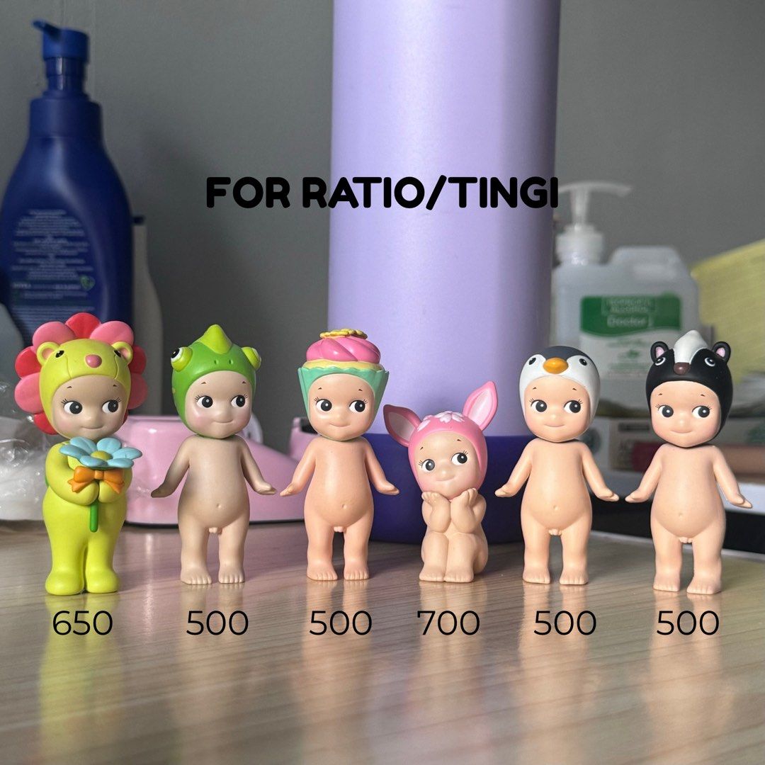 Sonny Angel (Category: Designer & Blind Box Toys) located in Pasig City. Submitted by bvnchbear (Listing ID 1469016677, Image 2). Description: - mint to good condi but still x sensi - no bnf but i will pack them securely - choose ratio from 2nd pic - prio taking more rfs: downsizing / selling duplicates.