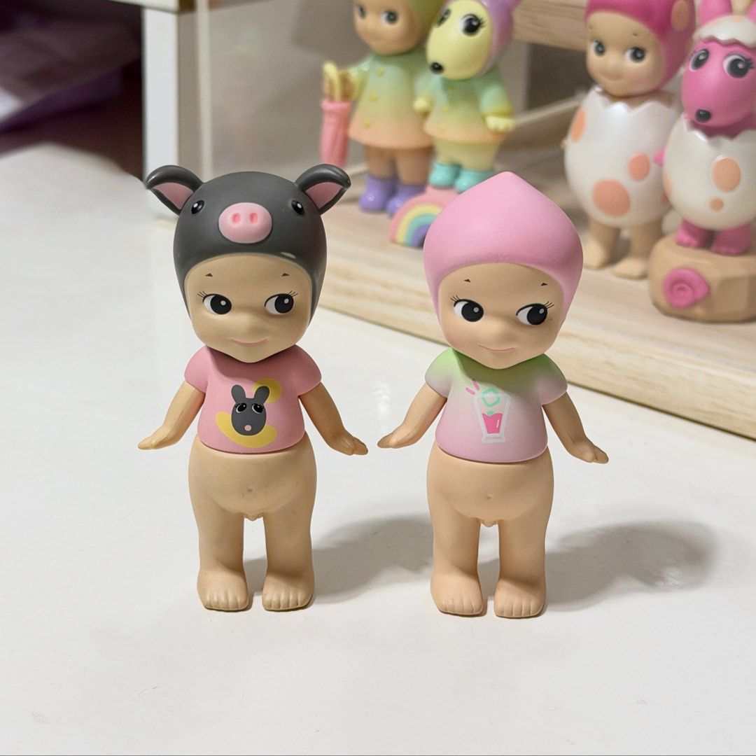 Sonny Angel Choco Pig RCD Peach (Category: Designer & Blind Box Toys) located in Quezon City. Submitted by sonniesss (Listing ID 1469120202, Image 1). Description: CANVASSING TRADES NFS Have: Choco pig, RCD Peach Want: Drop offers Loc: Novaliches, QC.