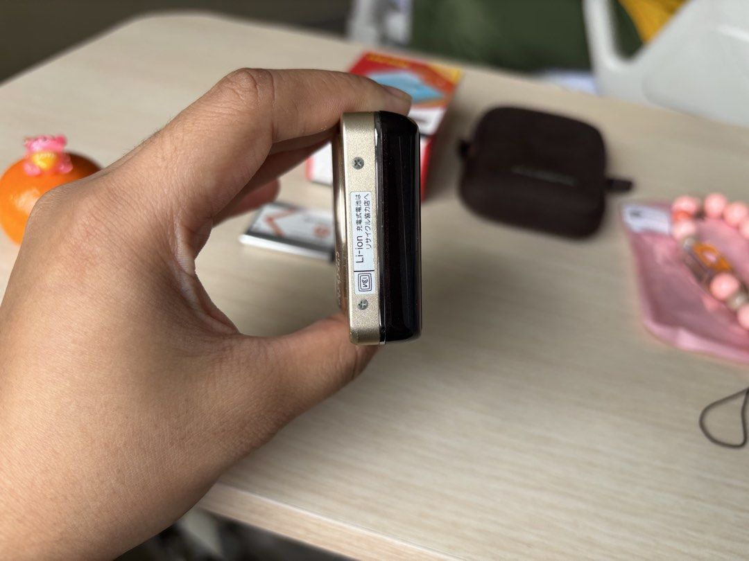 sony cybershot dsc-w570 (Category: Cameras) located in Quezon City. Submitted by onisethrifts (Listing ID 1468966865, Image 3). Description: selling this digicam 📸 sony cybershot dsc-w570 – 16.1mp (super crisp output! message me lang for clearer copy ng photos since medyo lumalabo talaga here sa fb 😔) – champagne gold (super pretty 🥹) – no functional issues pero may slight scratches (check photos!) – japanese language only but very easy to nav