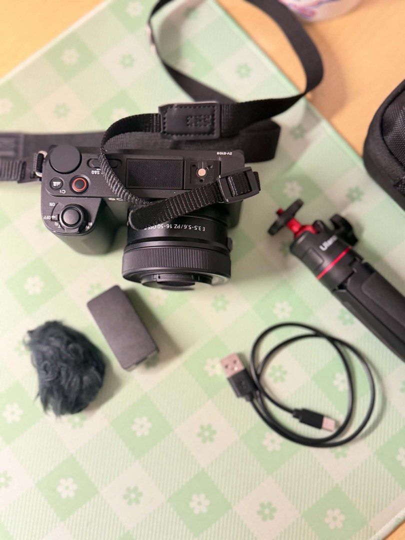 Sony ZV-E10 Mark 2 (Barely Used) (Category: Cameras) located in Manila. Submitted by rjsnoton (Listing ID 1469158313, Image 2). Description: FS: Sony ZV-E10 Mark 2 (Barely Used) Includes: 🤍 Mirrorless Camera Body + Battery 🤍 16-50mm Kit Lens 🤍 Windscreen for Mic + adapter 🤍 Shoulder Strap Freebies: 🤍 64 GB Sony Memory Card 🤍 MEDALight F20 Flash 🤍 Camera Cleaner Kit (Unused) 🤍 Ulanzi Small Tripod 🤍 USB Cable for charging - Still has Sony’