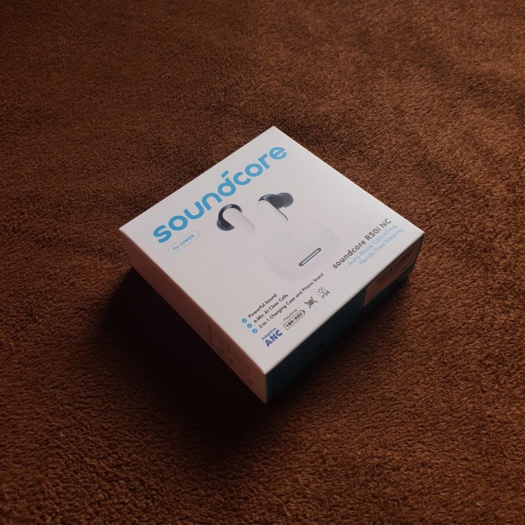 Soundcore r50i nc earphones (Category: Cleaning Tools & Supplies) located in Pasig City. Submitted by last_price_posted (Listing ID 1469005962, Image 1). Description: .