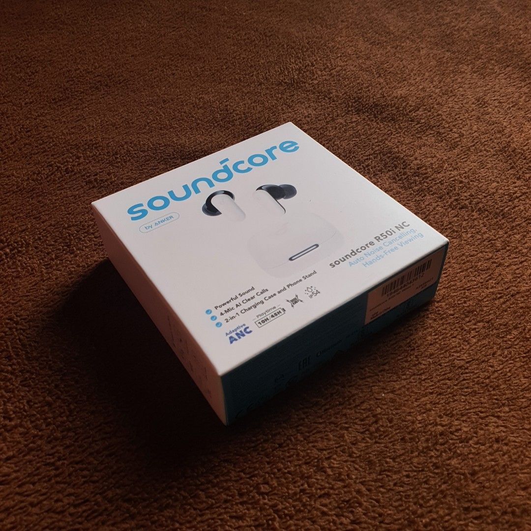Soundcore r50i nc earphones (Category: Cleaning Tools & Supplies) located in Pasig City. Submitted by last_price_posted (Listing ID 1469005962, Image 3). Description: .