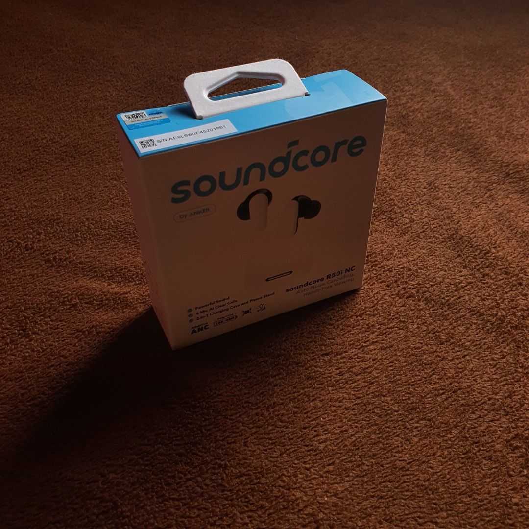 Soundcore r50i nc earphones (Category: Cleaning Tools & Supplies) located in Pasig City. Submitted by last_price_posted (Listing ID 1469005962, Image 2). Description: .