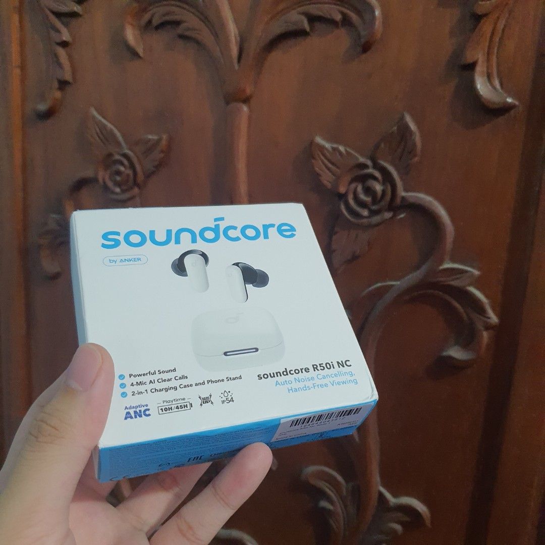 Soundcore r50i nc earphones (Category: Cleaning Tools & Supplies) located in Pasig City. Submitted by fast-ship (Listing ID 1469053937, Image 3). Description: .