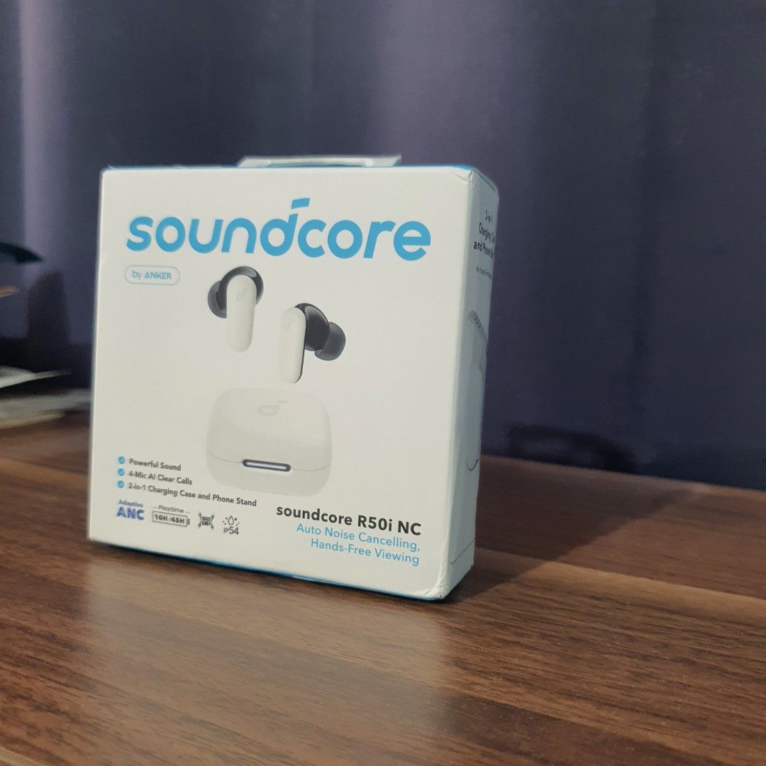 Soundcore r50i nc earphones (Category: Cleaning Tools & Supplies) located in Pasig City. Submitted by fasttech01 (Listing ID 1469054725, Image 3). Description: .