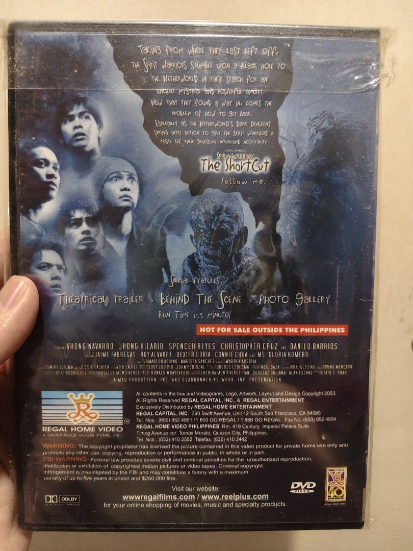 Spirit warrior dvd (Category: CDs & DVDs) located in Makati City. Submitted by spicefan05 (Listing ID 1469079813, Image 2). Description: .