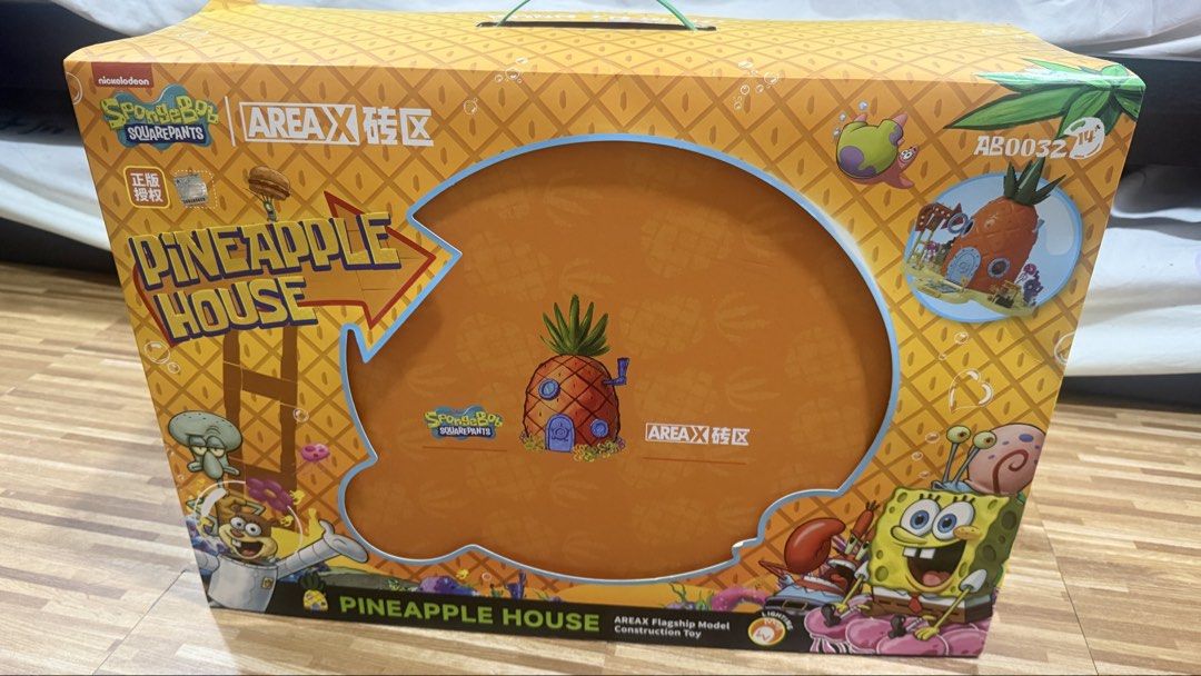 Spongebob areax pineapple house (Category: Lego & Building Sets) located in Manila. Submitted by edelweiss079003 (Listing ID 1469008987, Image 2). Description: .