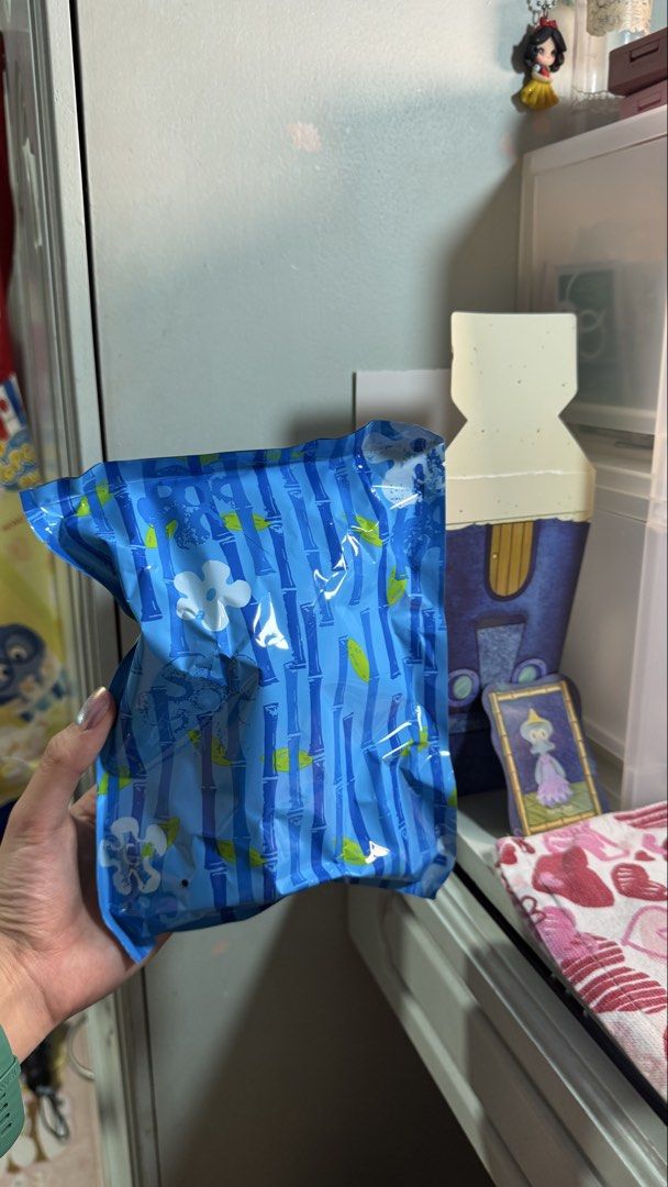 SpongeBob Squidward blindbox: Party Time (Category: Designer & Blind Box Toys) located in Pasig City. Submitted by megaraaa (Listing ID 1469081981, Image 3). Description: - Series: XII Space SpongeBob Squidward Blind Box - Character: Party Time Squidward (Pink Dress & Tiara) - Condition: Opened from the bottom to check card; inner foil bag is unopened and sealed - Inclusions: Character ID card, unopened figure, and original box - bought on Octobe