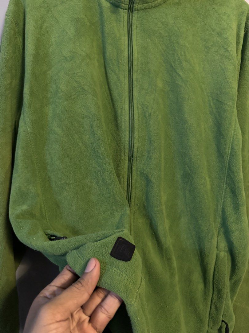 Stormtech Performance Green Fleece Jacket (Category: Coats, Jackets and Outerwear) located in Alaminos. Submitted by outfitcheck.ph (Listing ID 1469100851, Image 2). Description: - Brand: Stormtech Performance - Color: Green - Material: Soft, warm fleece - Closure: Full zip with high collar - Pockets: Two secure zippered side pockets - Fit: Standard fit with long sleeves - Condition: Excellent pre-loved condition - Perfect layering piece for cold
