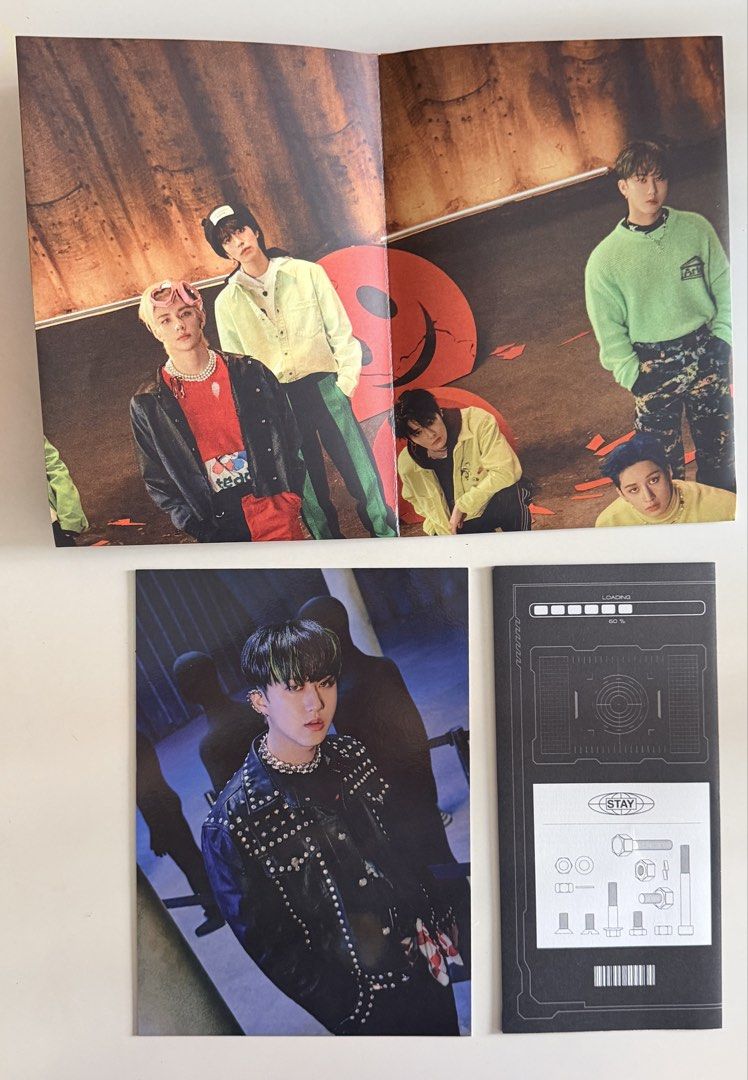 Stray Kids ODDINARY Album Standard Edition (Category: CDs & DVDs) located in Pasig City. Submitted by ymirgm (Listing ID 1468945574, Image 3). Description: - Official Stray Kids ODDINARY Mini Album - Frankenstein Version - Includes Changbin photocards and inclusions - Complete set: Photobook, CD in red case, sticker sheet, poster, and lyric book - Clean and safely stored copy - Refer to pictures for exact items included.
