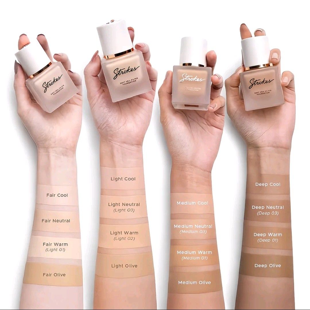 Strokes Foundation (Category: Makeup) located in Butuan. Submitted by rosefinds19 (Listing ID 1468972558, Image 3). Description: available shades: LN FC -2 FO FN FW below srp makeups available 💯Authentic and brandnew direct supplier po tayo.