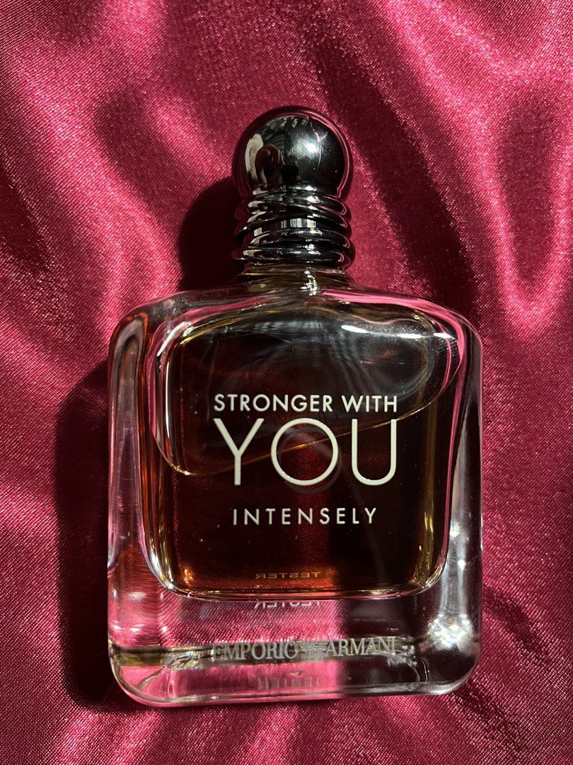Stronger with you intensely (Category: Fragrance & Deodorants) located in Cavite. Submitted by crazzyy_j (Listing ID 1469116113, Image 2). Description: TESTER PERFUME Brand new with box brought from dubai pm lang for more information .