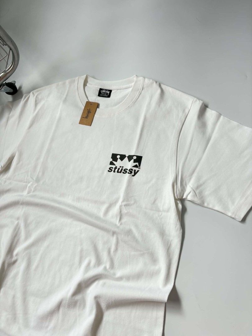 STSSY CROWN TEE (Category: Tshirts & Polo Shirts ) located in Manila. Submitted by certifiedloverjb (Listing ID 1469057654, Image 2). Description: STSSY CROWN TEE LARGE 22x29 .