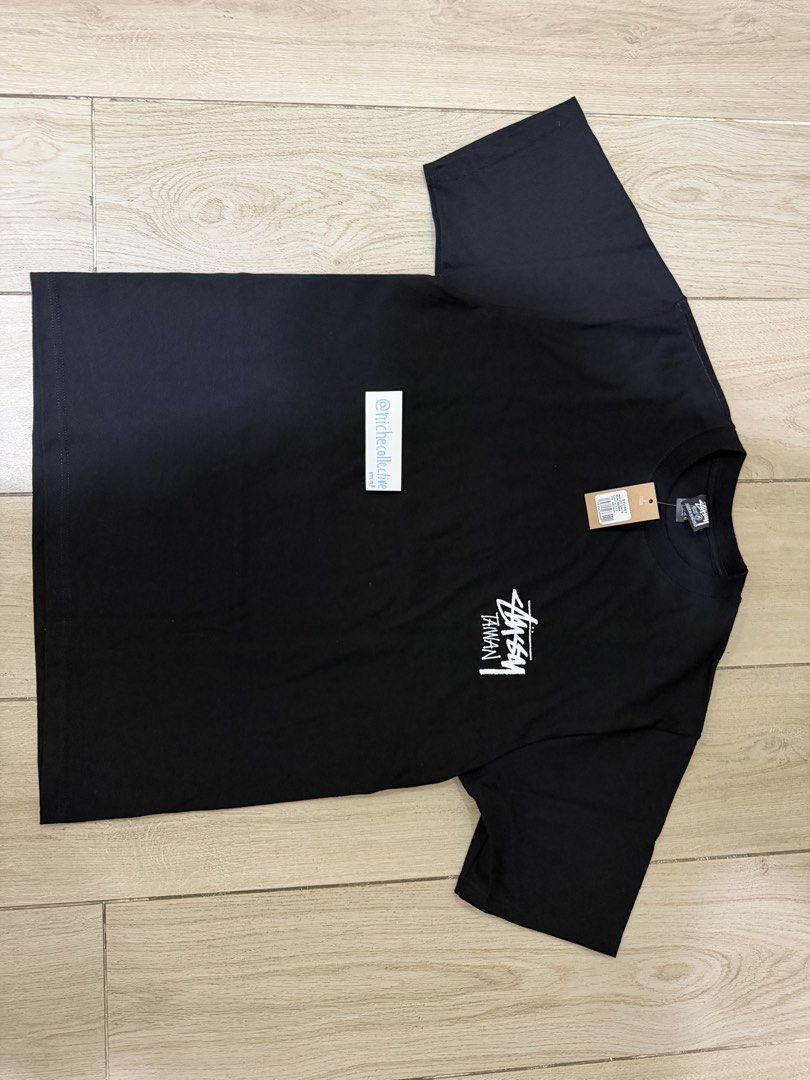 Stussy Stock Taiwan Tee Black Size Medium (Category: Tshirts & Polo Shirts ) located in Manila. Submitted by nichhee (Listing ID 1469087573, Image 3). Description: Stussy Stock Taiwan Tee Color: Black Size: M (20.5” × 27.5”) Price: P4,800 100% LEGIT DM to purchase All sales final🥂.