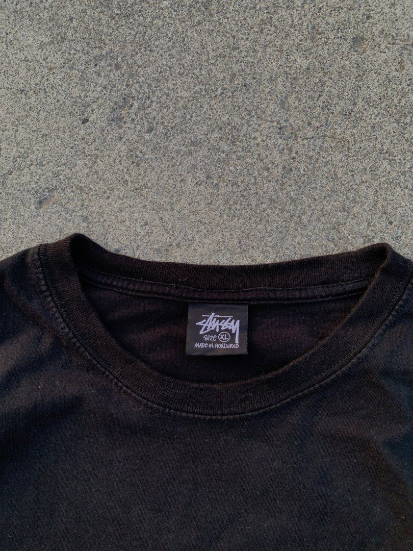 Stu$$y Tee (Category: Tshirts & Polo Shirts ) located in General Santos City (Dadiangas). Submitted by jancocoby (Listing ID 1469044085, Image 2). Description: Stu$$y Size Semi XL 23x29 Exellent condition Color rate 9.5 Mine: 599.