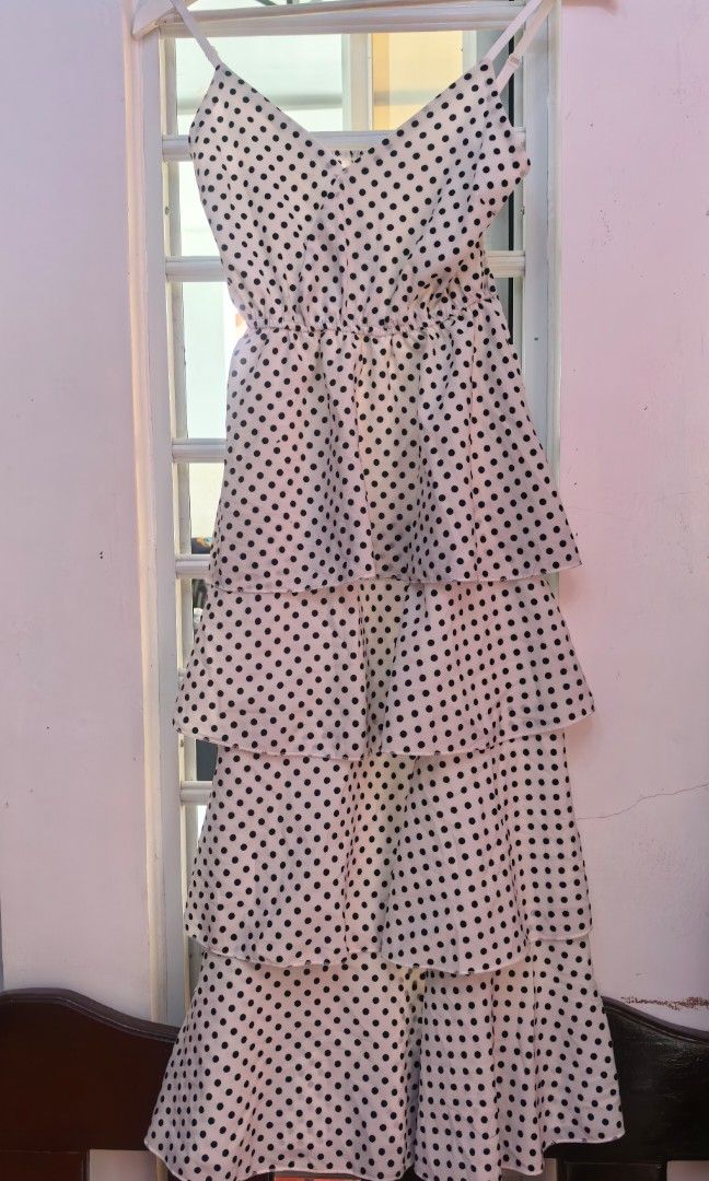 Summer dress fits small to medium frame (Category: Dresses) located in Tuguegarao City. Submitted by zenphoenix-7ad615 (Listing ID 1468968136, Image 1). Description: Pretty summer dress Polka dots.