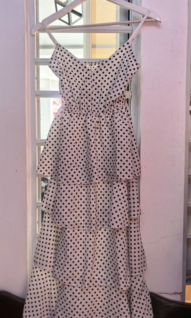 Summer dress fits small to medium frame (Category: Dresses) located in Tuguegarao City. Submitted by zenphoenix-7ad615 (Listing ID 1468968136, Image 2). Description: Pretty summer dress Polka dots.