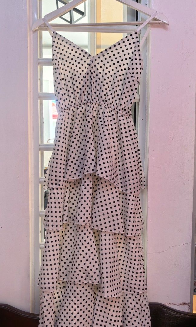 Summer dress fits small to medium frame (Category: Dresses) located in Tuguegarao City. Submitted by zenphoenix-7ad615 (Listing ID 1468968136, Image 3). Description: Pretty summer dress Polka dots.