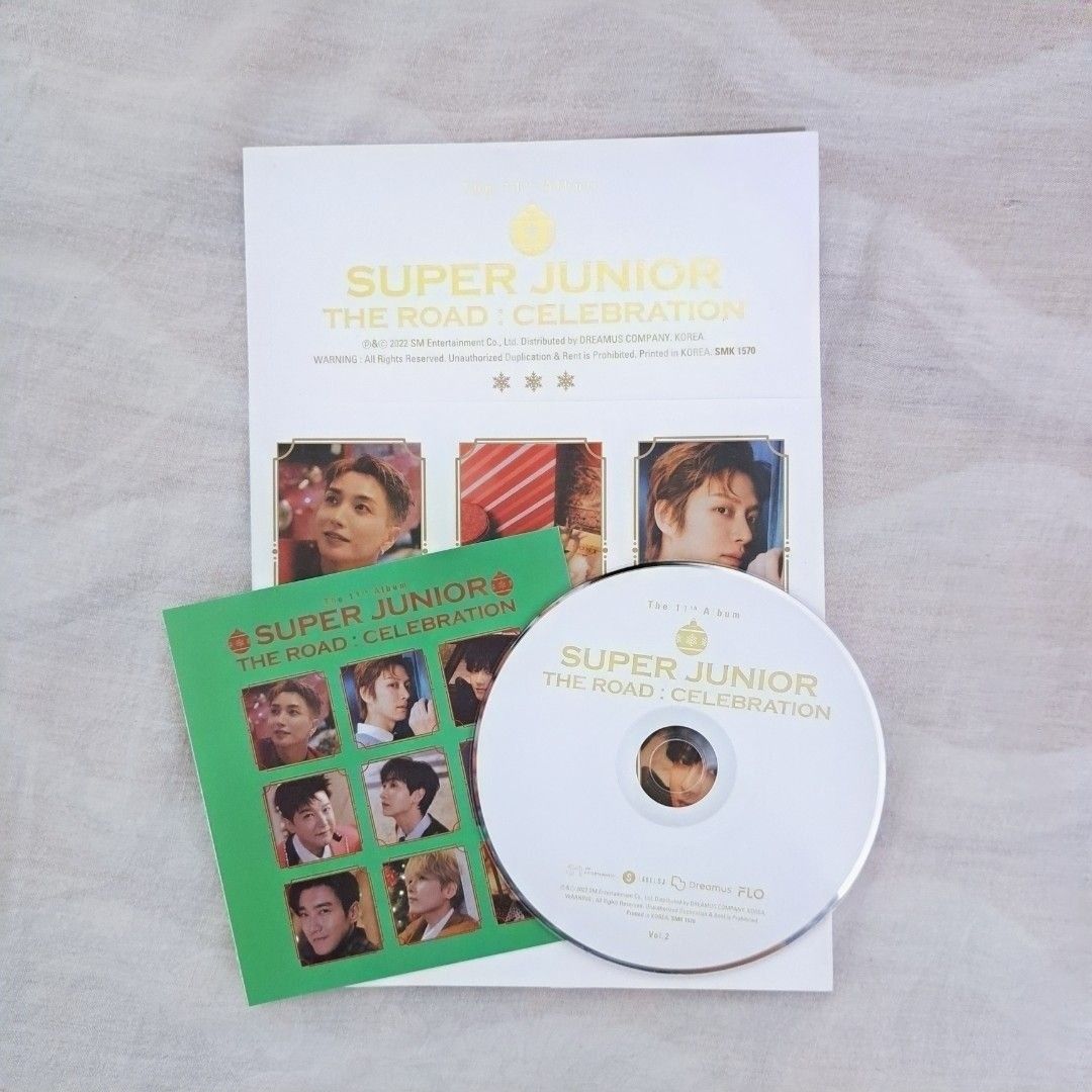 Super Junior The Road: Celebration Album (Category: K-Wave Merchandise) located in Naga. Submitted by aebbii (Listing ID 1469104819, Image 1). Description: Super Junior The Road Celebration Album x sensi price + sf loc: naga city, camarines sur mod: j&t mop: gcash/maya/maribank.