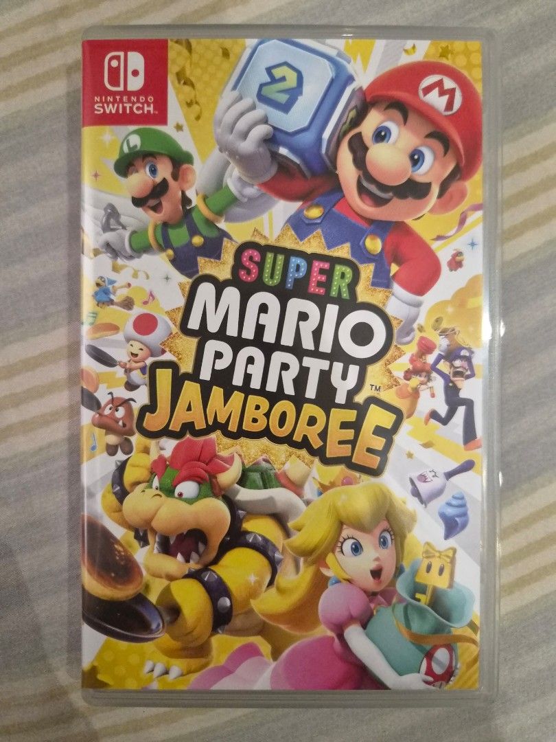 Super Mario Party Jamboree – Nintendo Switch (Category: Nintendo) located in Quezon City. Submitted by jerizjasdg (Listing ID 1468932767, Image 1). Description: - Super Mario Party Jamboree – Nintendo Switch - Physical game cartridge with original case.