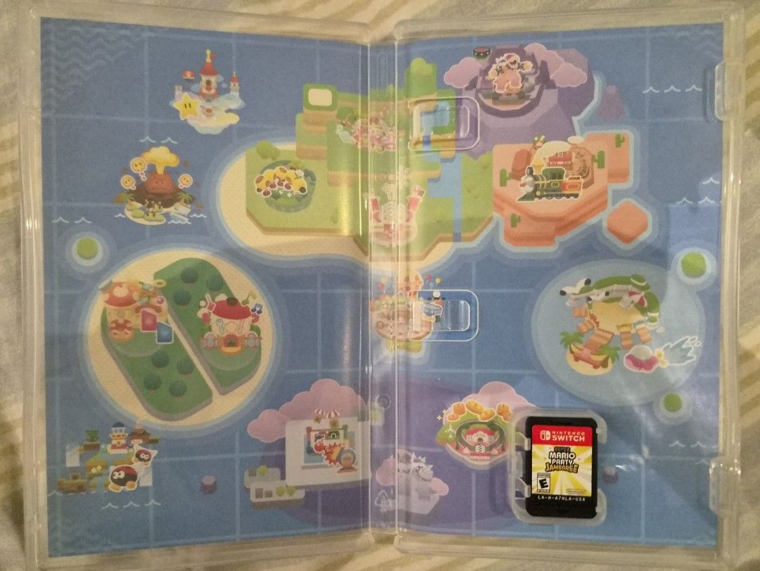 Super Mario Party Jamboree – Nintendo Switch (Category: Nintendo) located in Quezon City. Submitted by jerizjasdg (Listing ID 1468932767, Image 2). Description: - Super Mario Party Jamboree – Nintendo Switch - Physical game cartridge with original case.