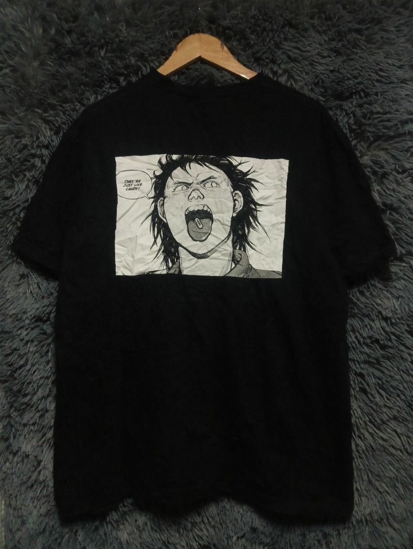Supreme Akira Pill (Category: Activewear) located in Manila. Submitted by thrift_marvs (Listing ID 1469125645, Image 2). Description: Supreme x Akira (Pill) Excellent Condition Authentic Size Large Minimal Issue see last pic Small Hairline Dimension - 22 Width 29 Length 1580 plus shipping fee.