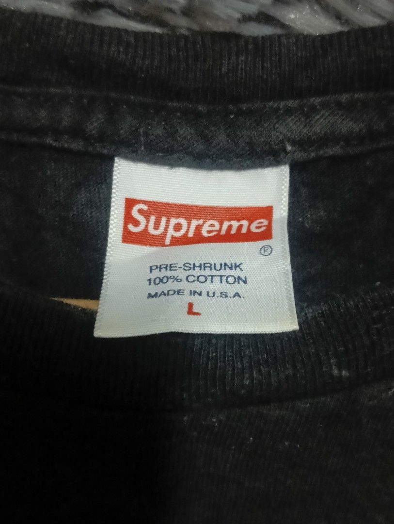 Supreme Akira Pill (Category: Activewear) located in Manila. Submitted by thrift_marvs (Listing ID 1469125645, Image 3). Description: Supreme x Akira (Pill) Excellent Condition Authentic Size Large Minimal Issue see last pic Small Hairline Dimension - 22 Width 29 Length 1580 plus shipping fee.