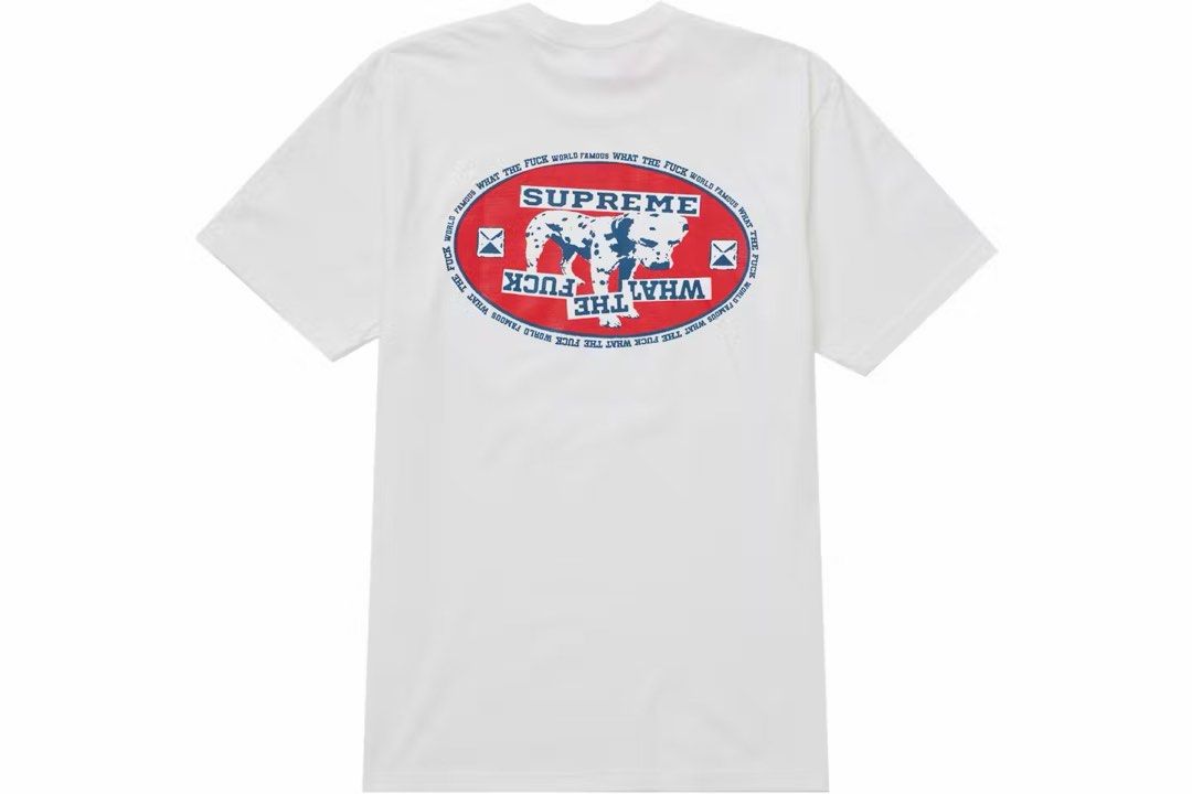Supreme Dalmatian Graphic Tee White (Category: Tshirts & Polo Shirts ) located in Manila. Submitted by nichhee (Listing ID 1469087564, Image 1). Description: Supreme Dalmatian Tee Color: White Size: XL (22” × 31”) Price: P4,500 100% LEGIT DM to purchase All sales final 🥂.