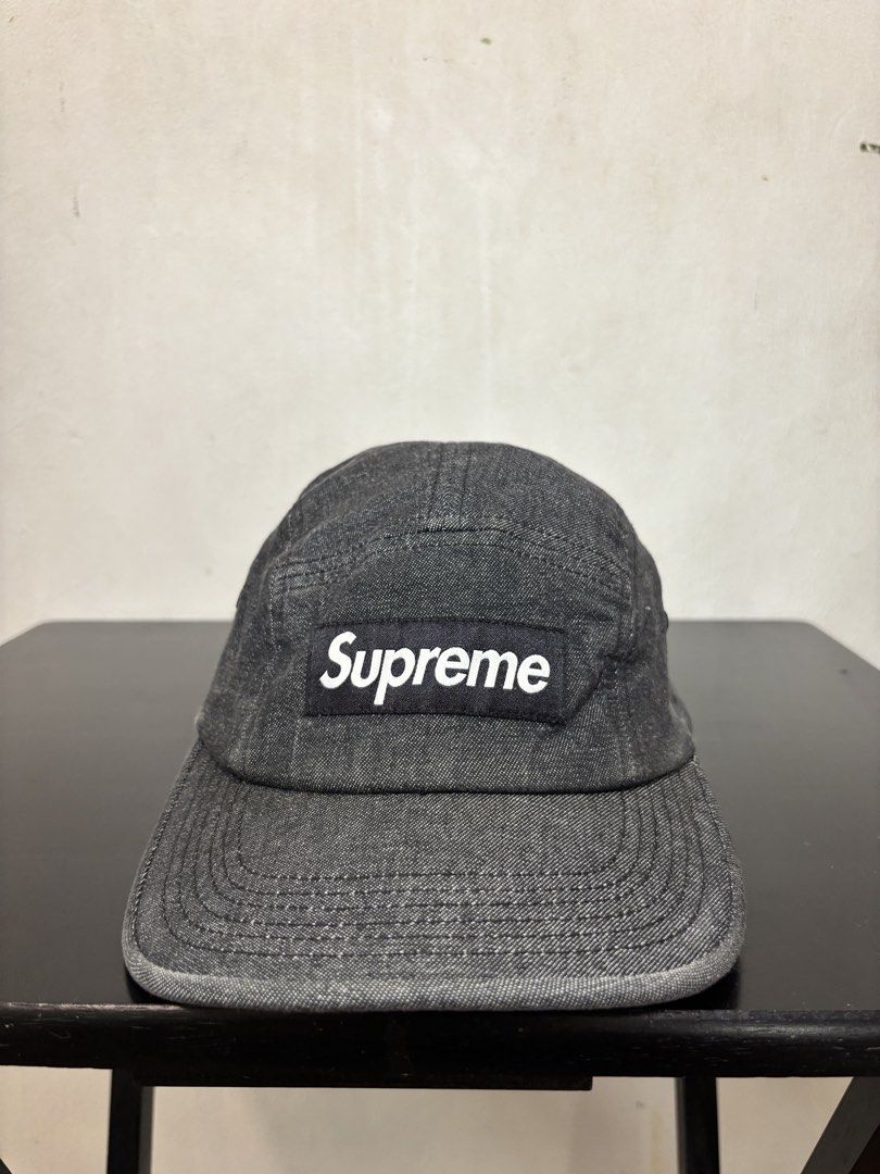 SUPREME DENIM CROC STRAP FW14 (Category: Caps & Hats) located in Makati City. Submitted by sweetfitforyouph1200 (Listing ID 1469005302, Image 1). Description: Supreme cap Denim croc strap Fw14 Like new.
