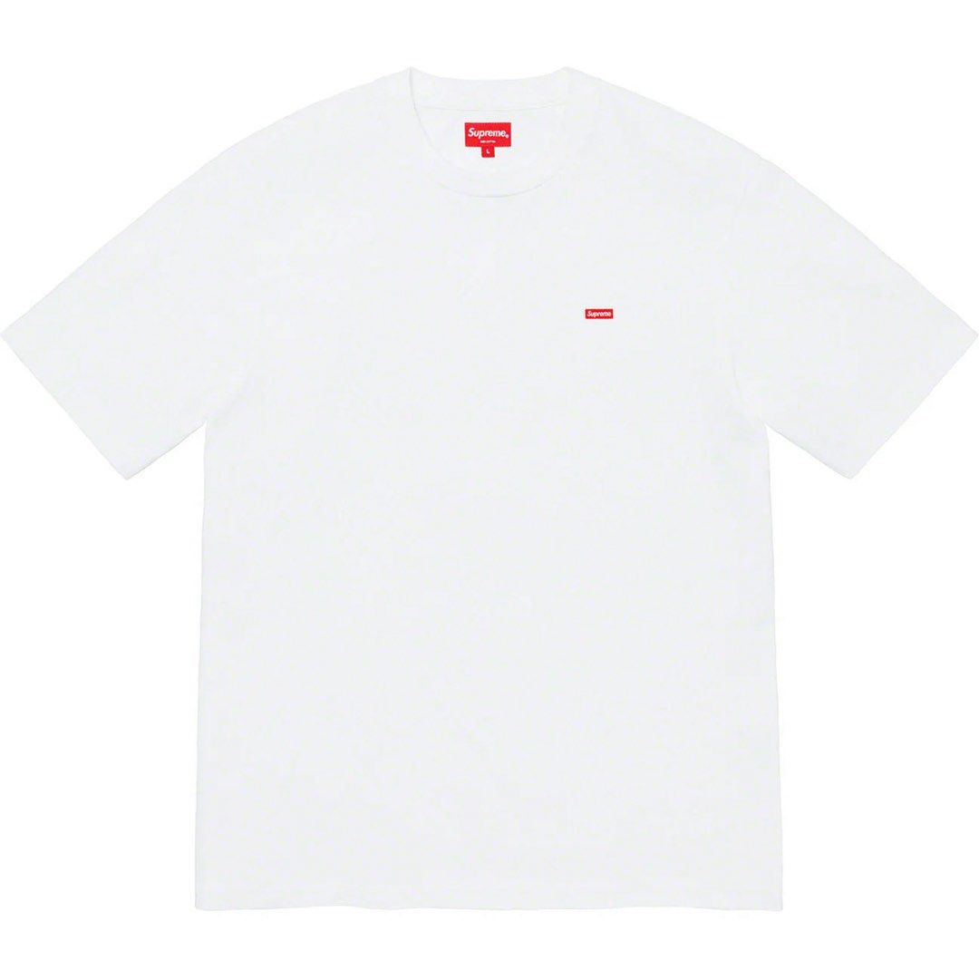 Supreme Small Box Logo White T-Shirt (Category: Tshirts & Polo Shirts ) located in Manila. Submitted by nichhee (Listing ID 1469087572, Image 1). Description: Supreme Small Box Tee Color: Black Size: XL (24” × 31”) Price: P4,500 DM to purchase All sales final A.