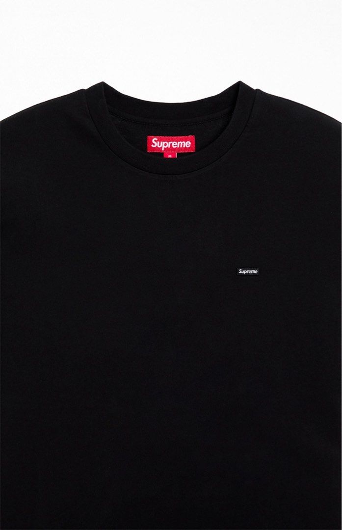 Supreme Small Box Tee Black (Category: Tshirts & Polo Shirts ) located in Manila. Submitted by nichhee (Listing ID 1469085710, Image 2). Description: Supreme Small Box Tee Color: Black Size: L (23” × 29”) Price: P4,500 100% LEGIT DM to purchase All sales final 🥂.