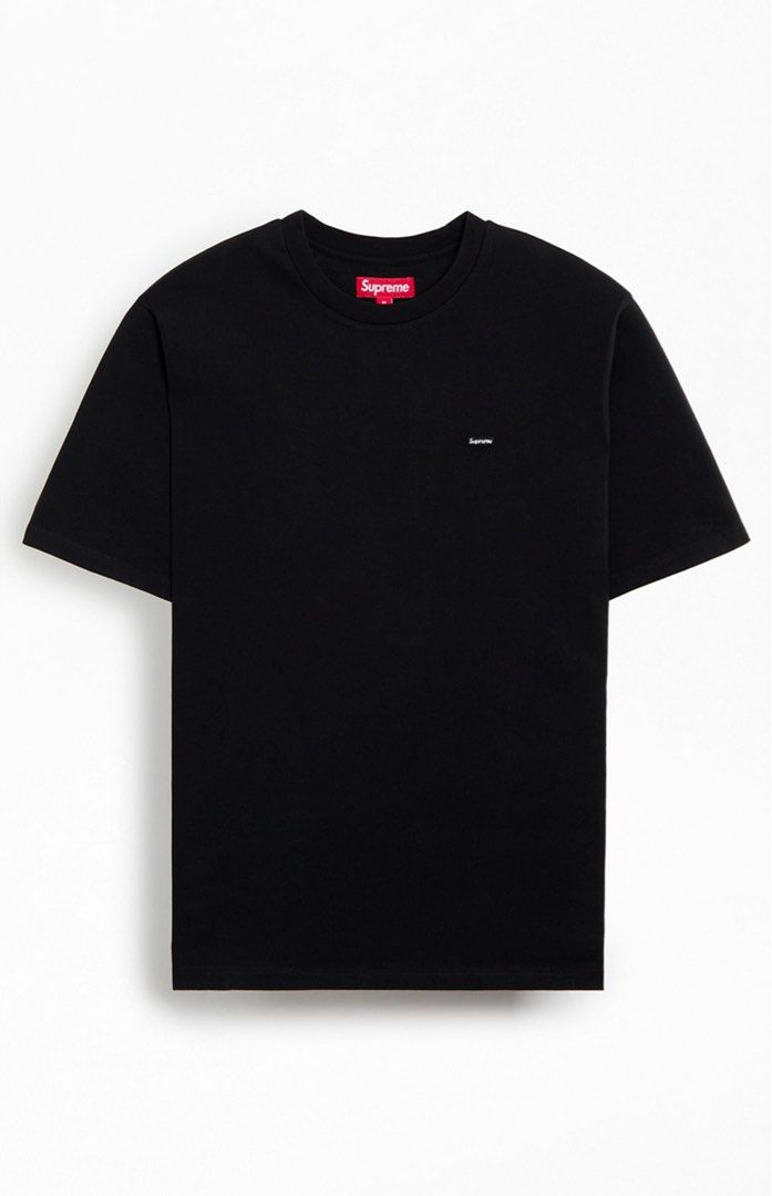 Supreme Small Box Tee Black (Category: Tshirts & Polo Shirts ) located in Manila. Submitted by nichhee (Listing ID 1469085710, Image 1). Description: Supreme Small Box Tee Color: Black Size: L (23” × 29”) Price: P4,500 100% LEGIT DM to purchase All sales final 🥂.